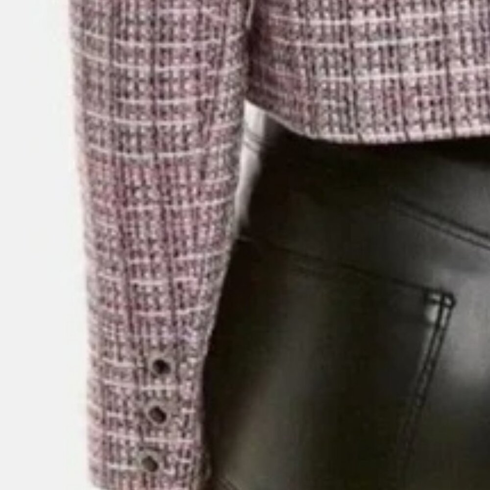 NWOT BAGATELLE CROPPED TWEED BLAZERS. SZ - Picture 4 of 4